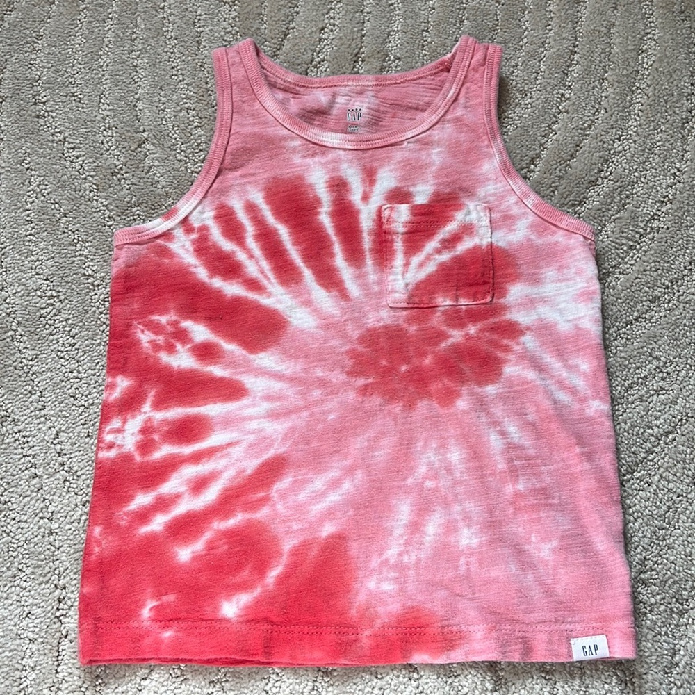 Gap Tie Dye Pocket Tank Top